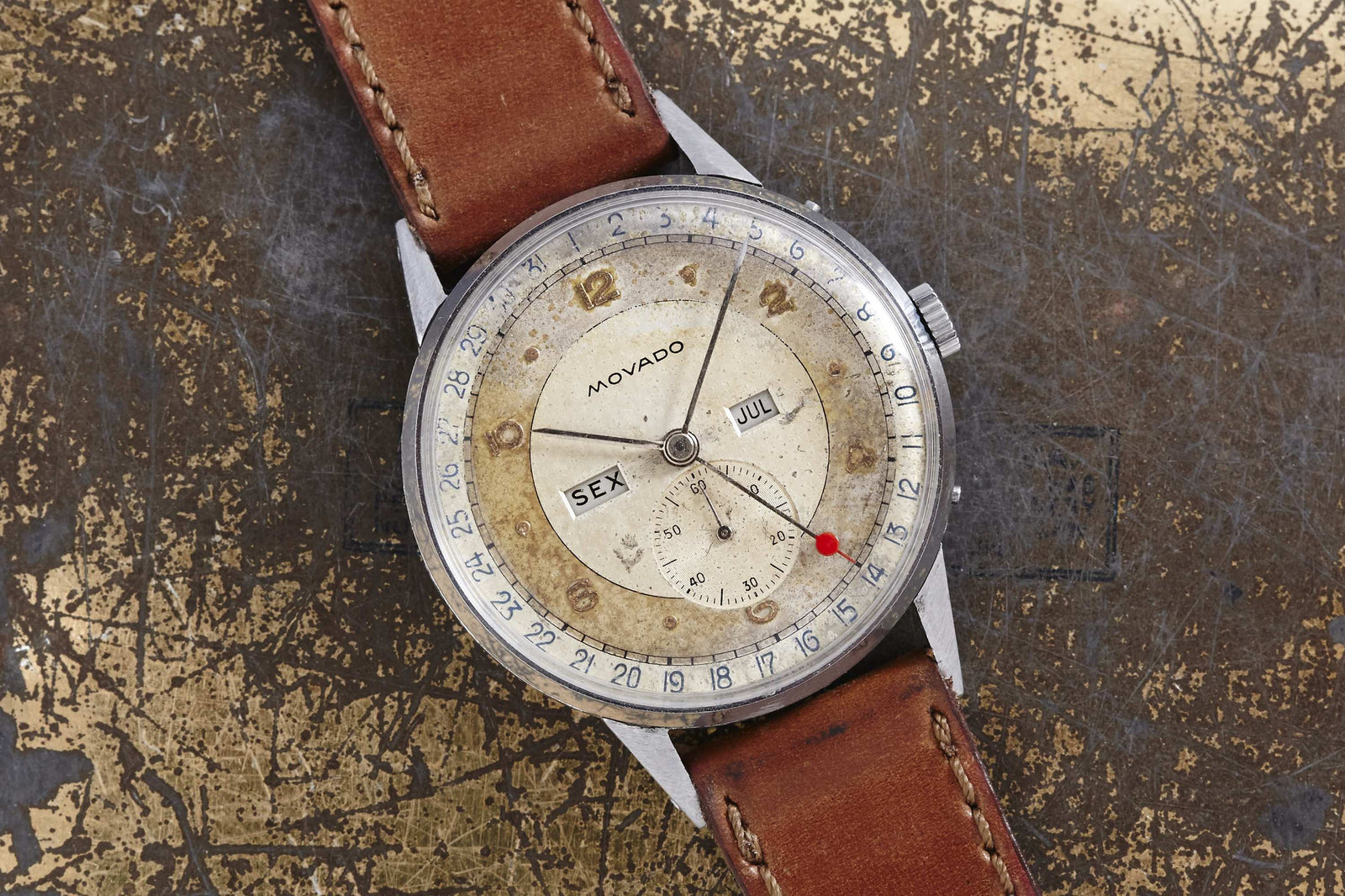 Movado Calendar Steel