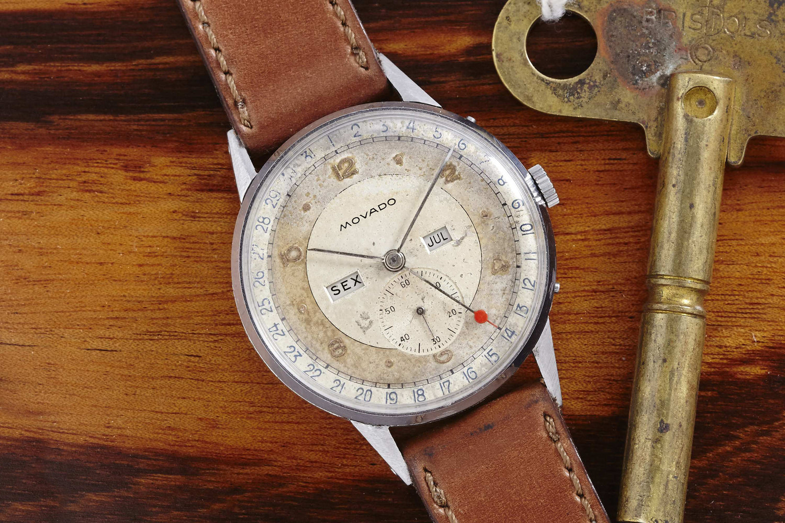 Movado Calendar Steel