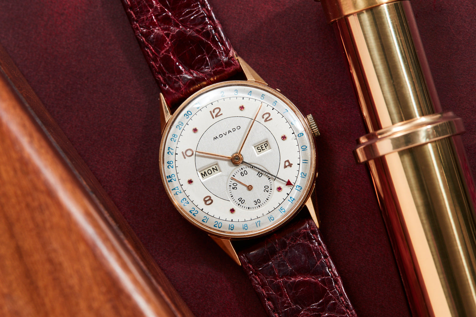 Movado Triple Calendar Watch