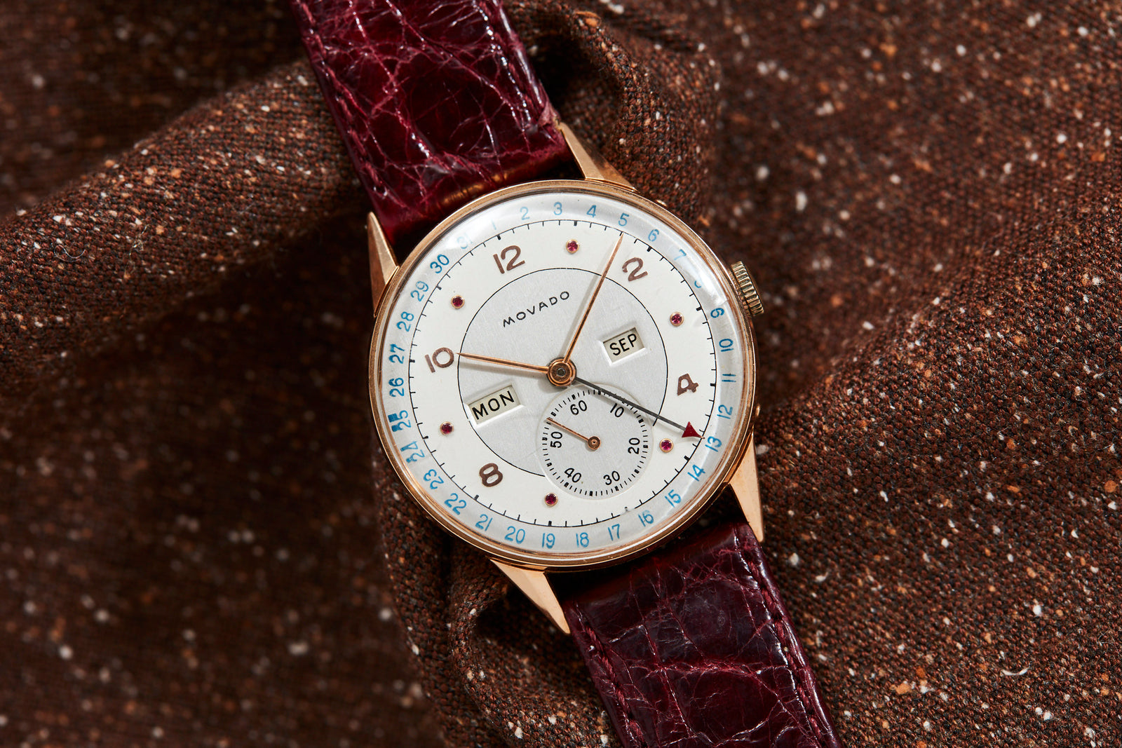 Movado Triple Calendar Watch