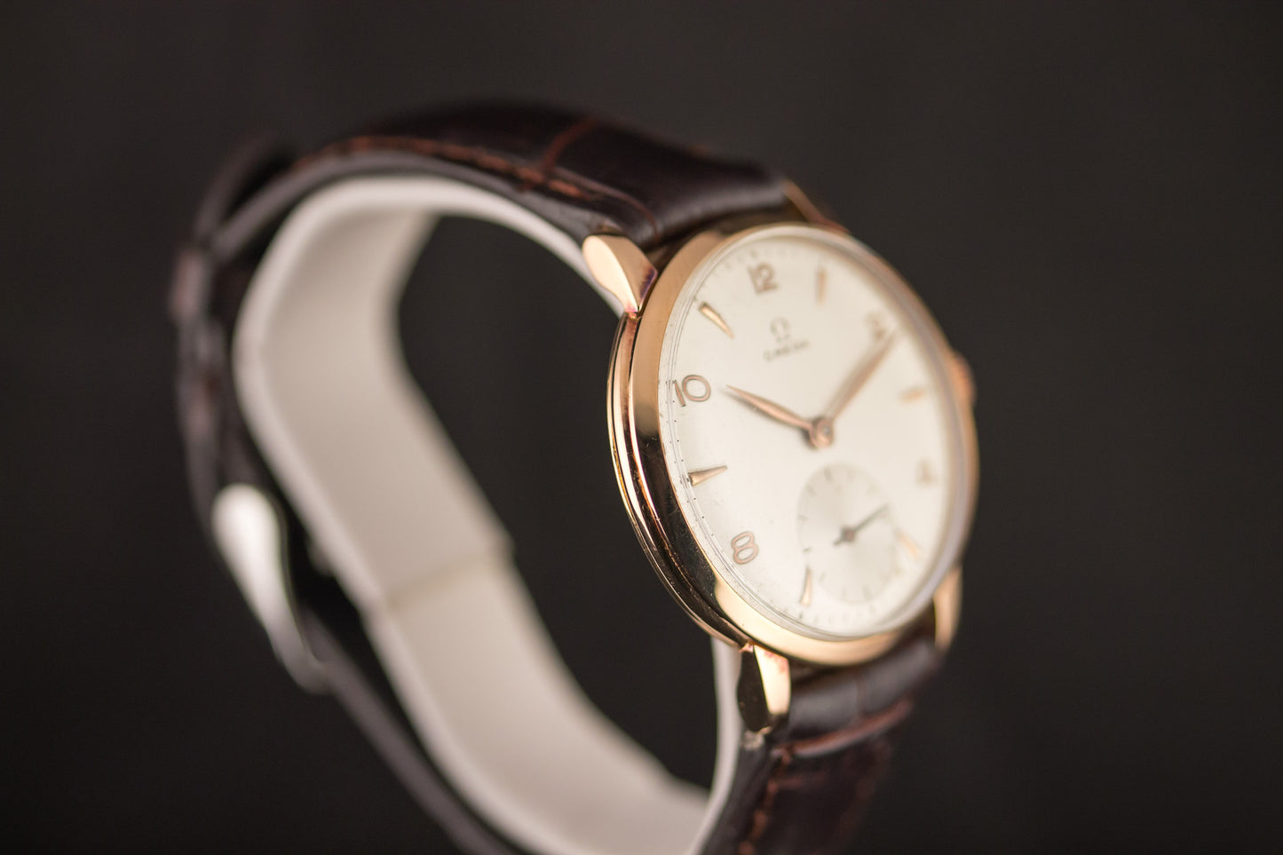Omega Pink Gold Dress Watch - 1950s