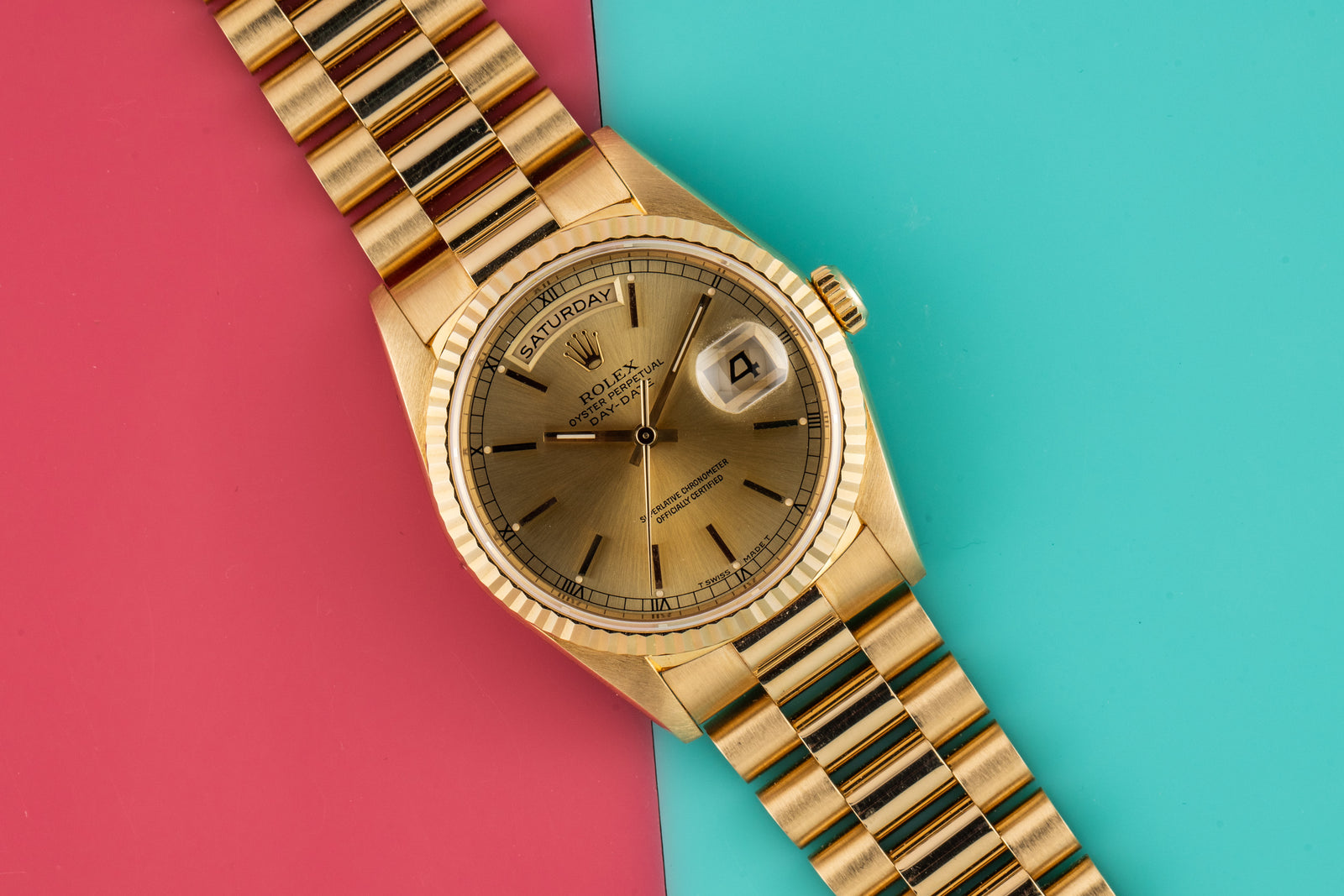 Rolex Day-Date 'Double Quickset'