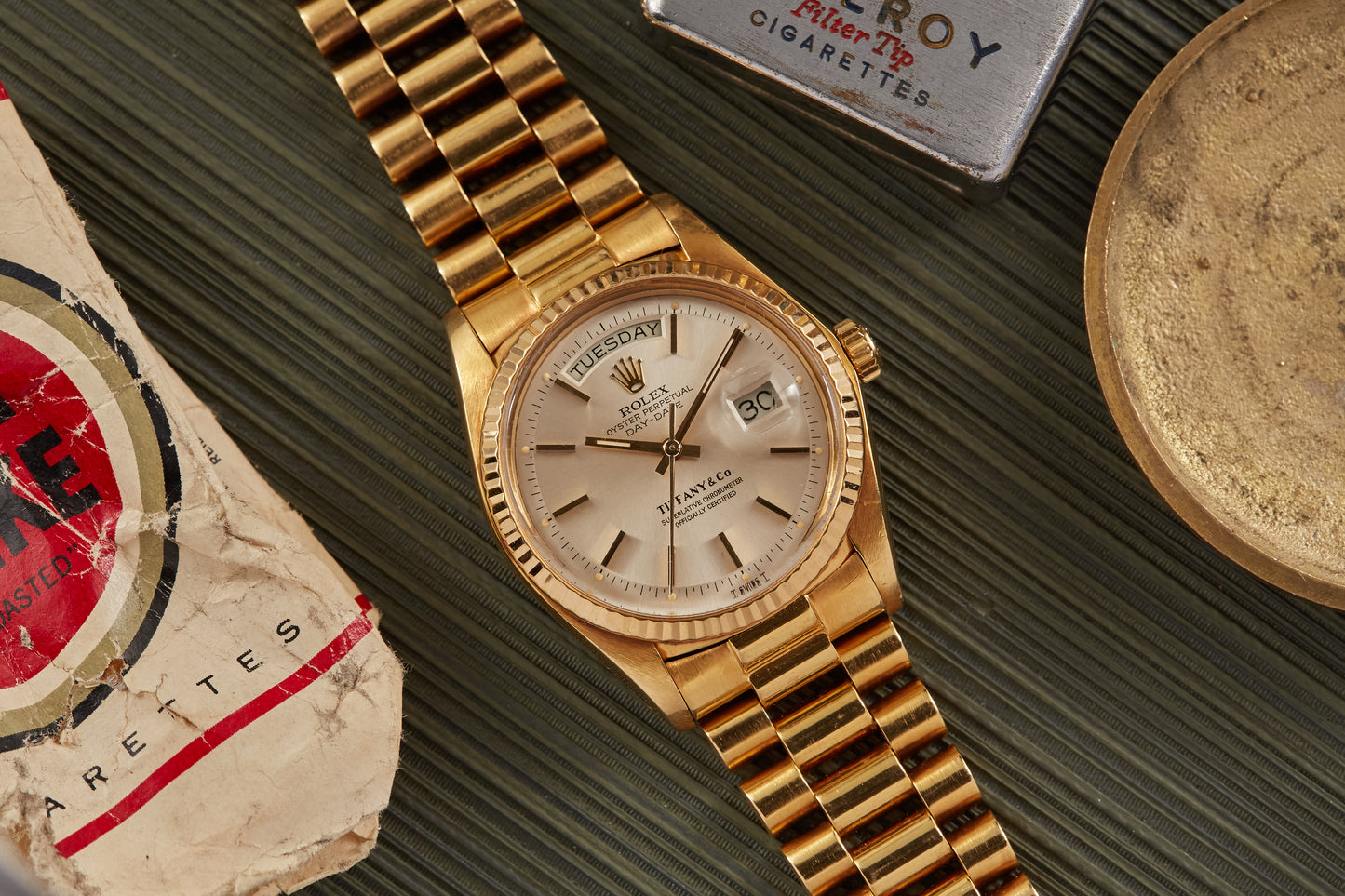 Rolex Day Date Retailed by Tiffany & Co.