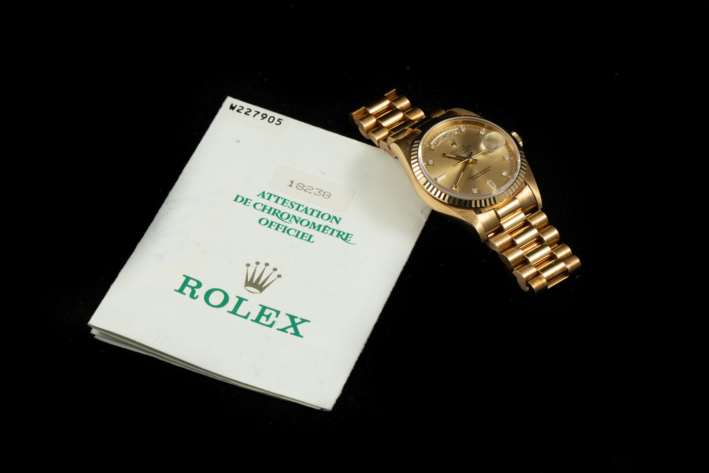 Rolex Day-Date Diamond Dial