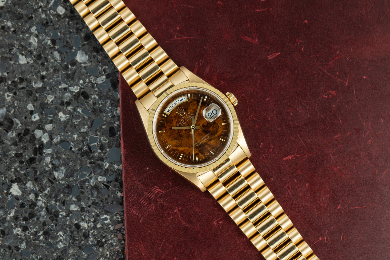 Rolex Day-Date Walnut Dial
