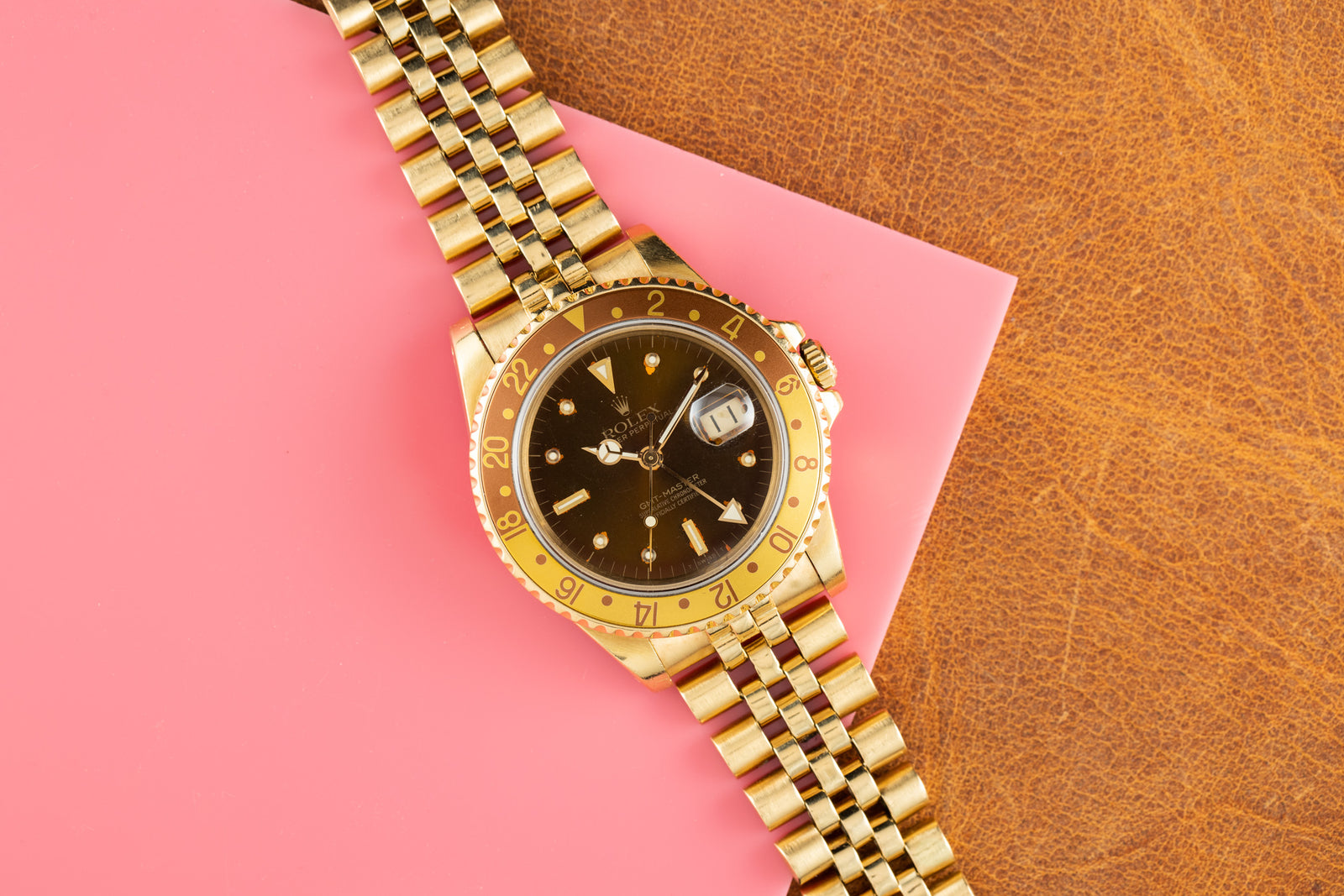Rolex GMT-Master 18k 'Root Beer'