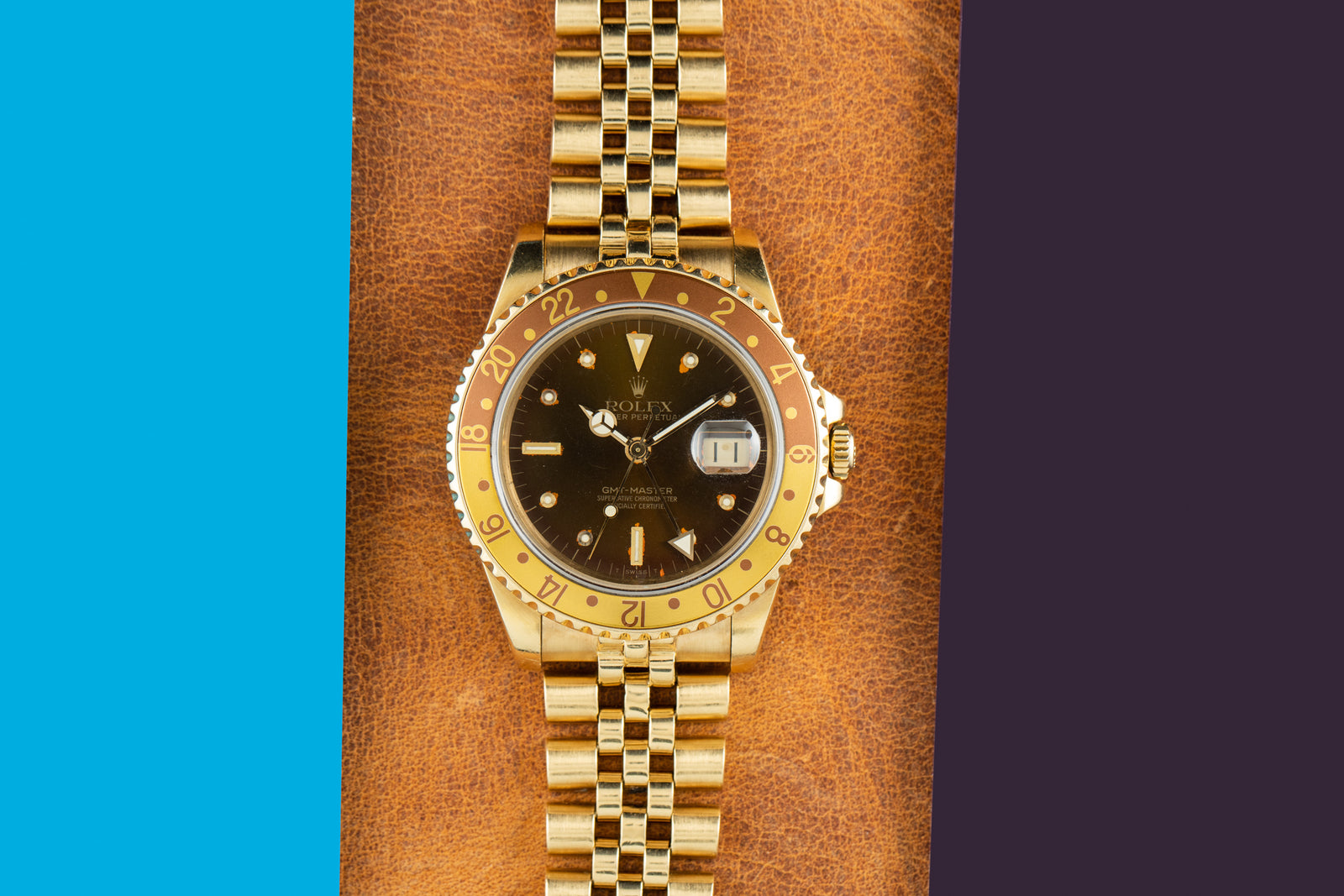 Rolex GMT-Master 18k 'Root Beer'