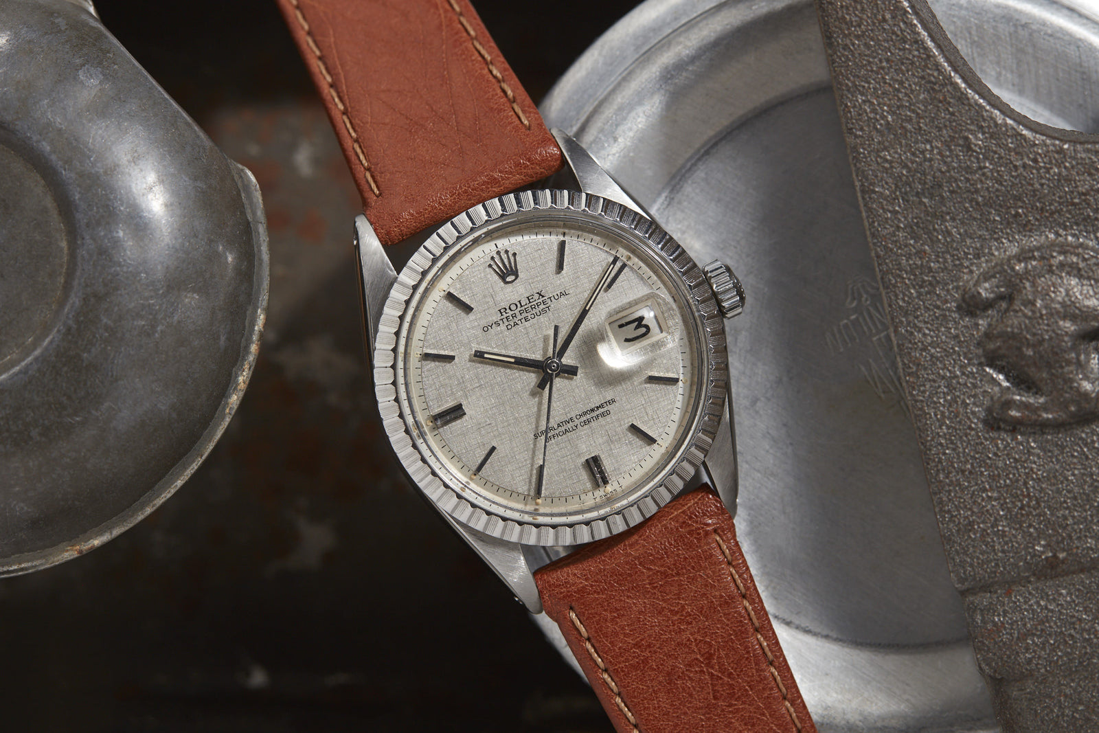 Rolex Datejust Linen Dial