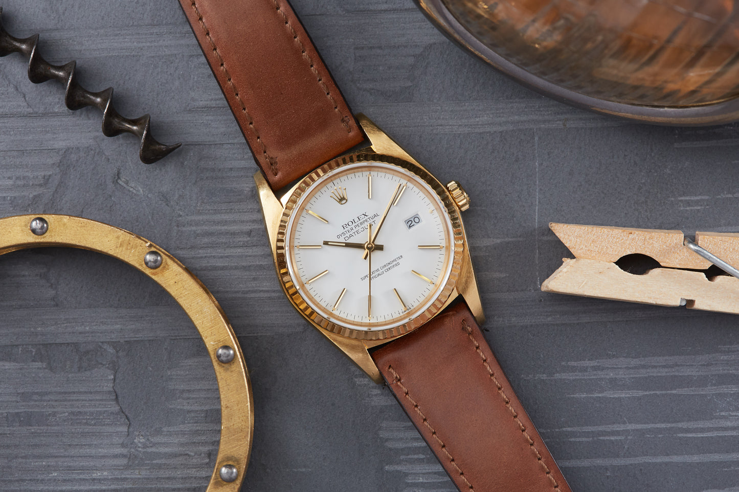 Rolex Datejust 18k Gold