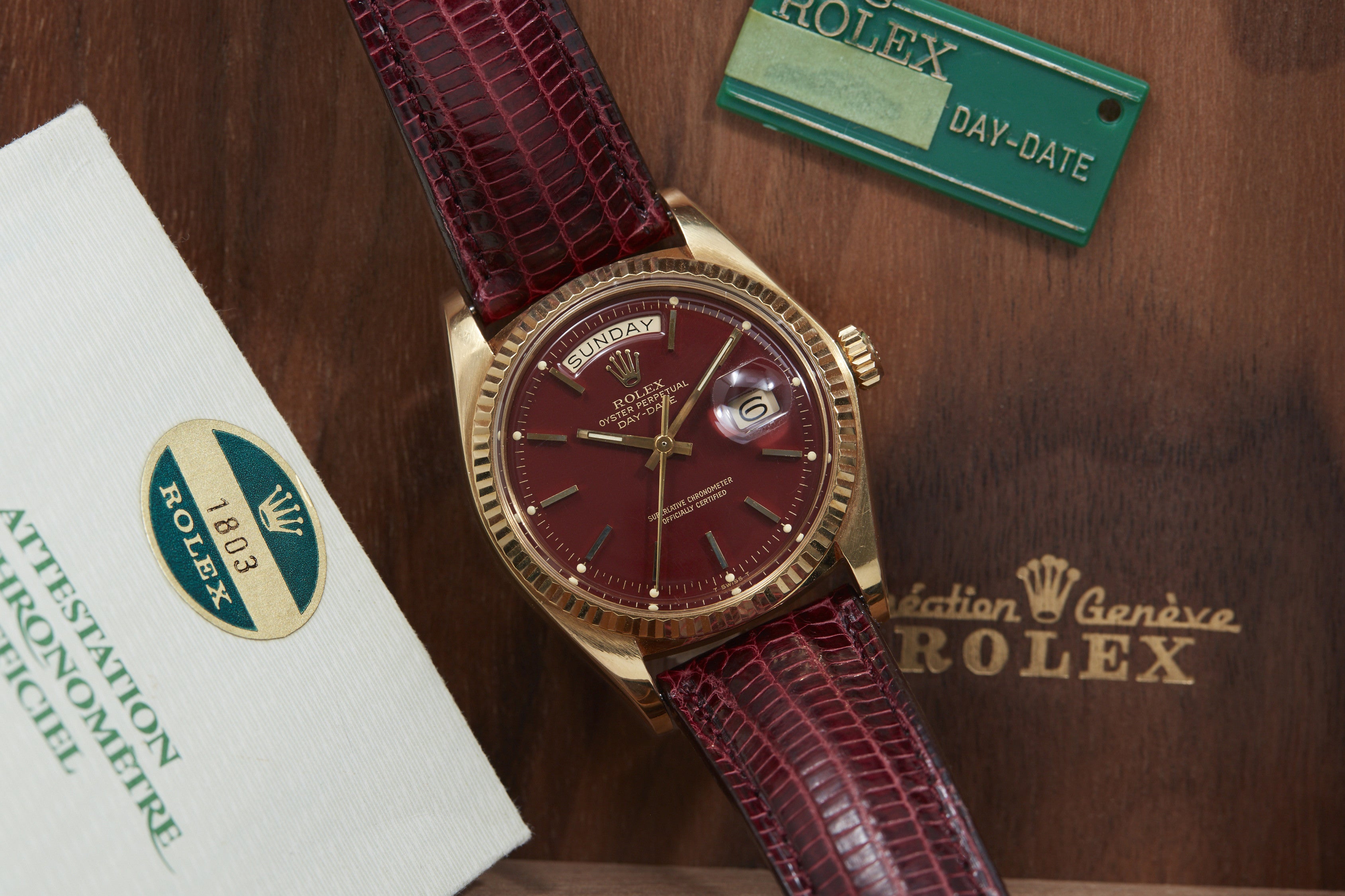 Rolex Day-Date Stella Dial – Analog:Shift