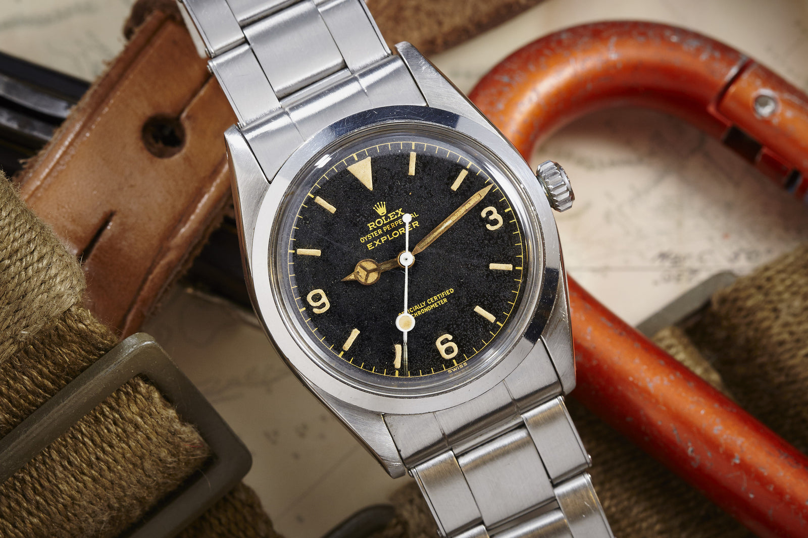 Rolex Explorer I Gilt Dial