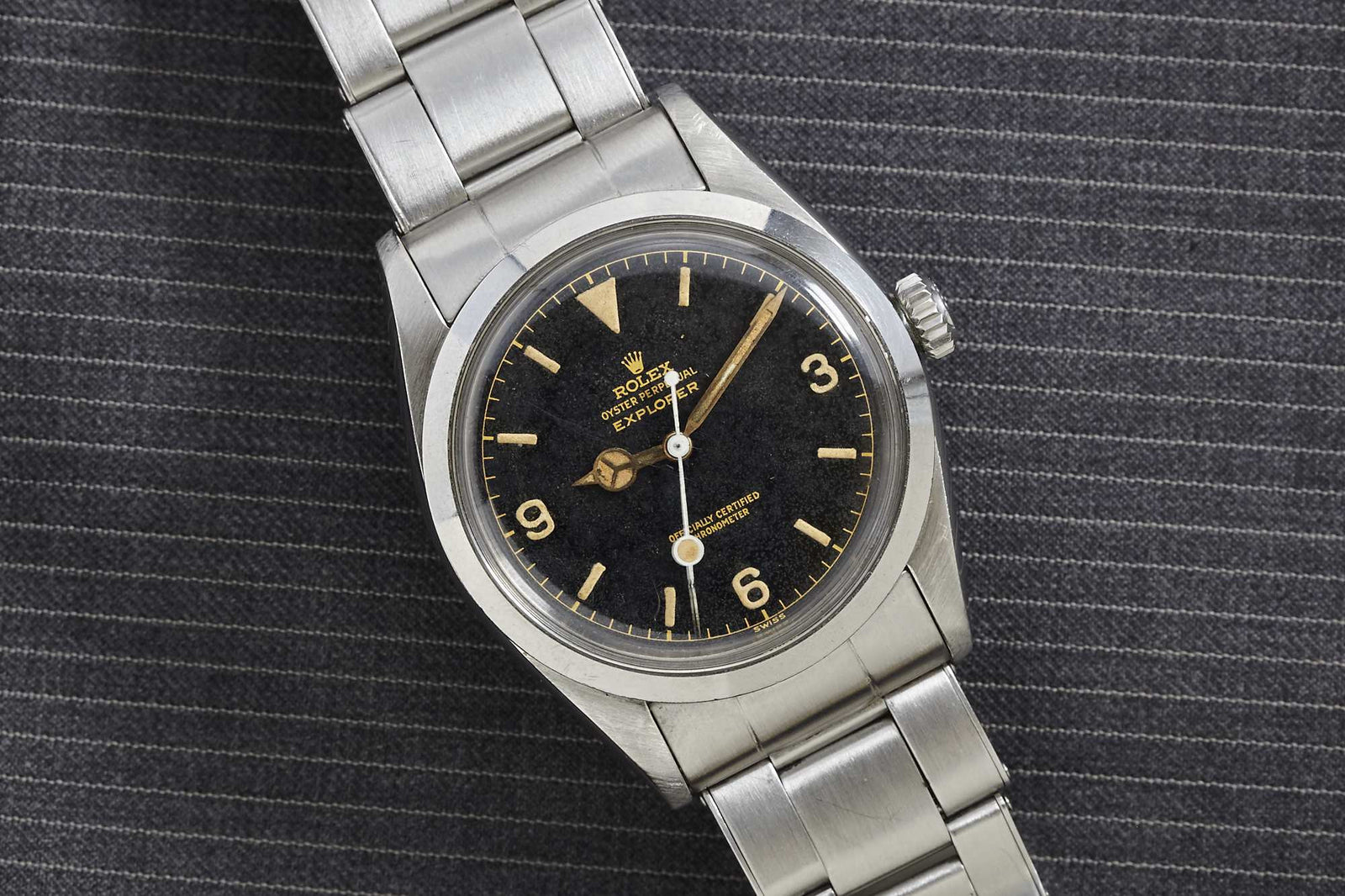 Rolex Explorer I Gilt Dial