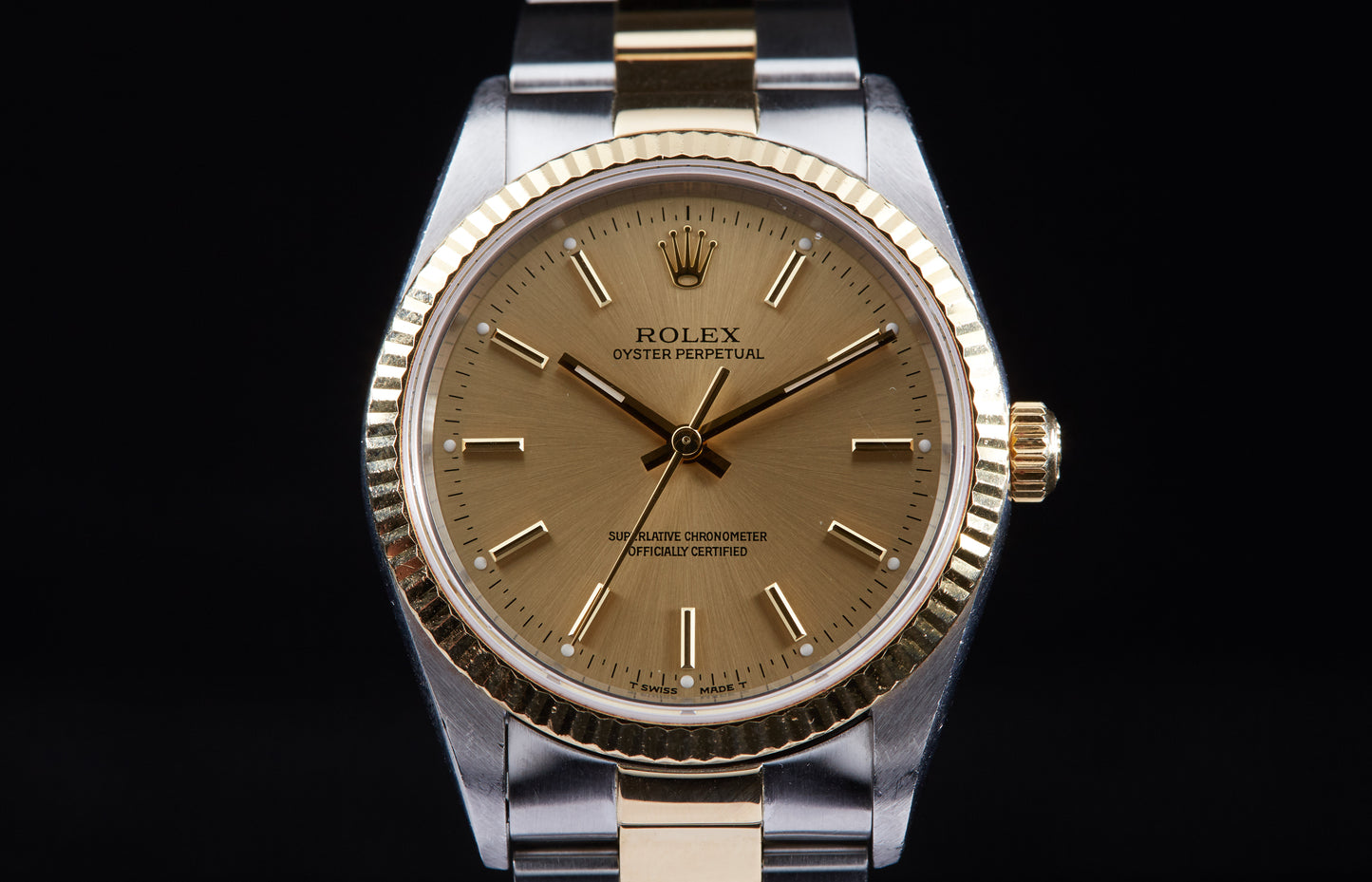 Rolex Oyster Perpetual Two Tone