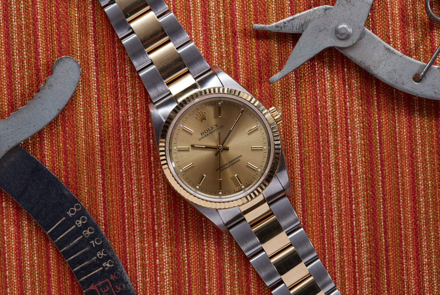 Rolex Oyster Perpetual Two Tone