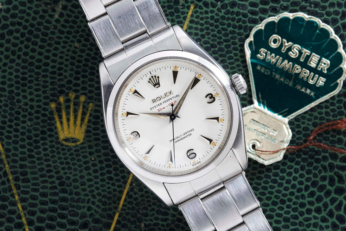 Rolex Oyster Perpetual Honeycomb dial