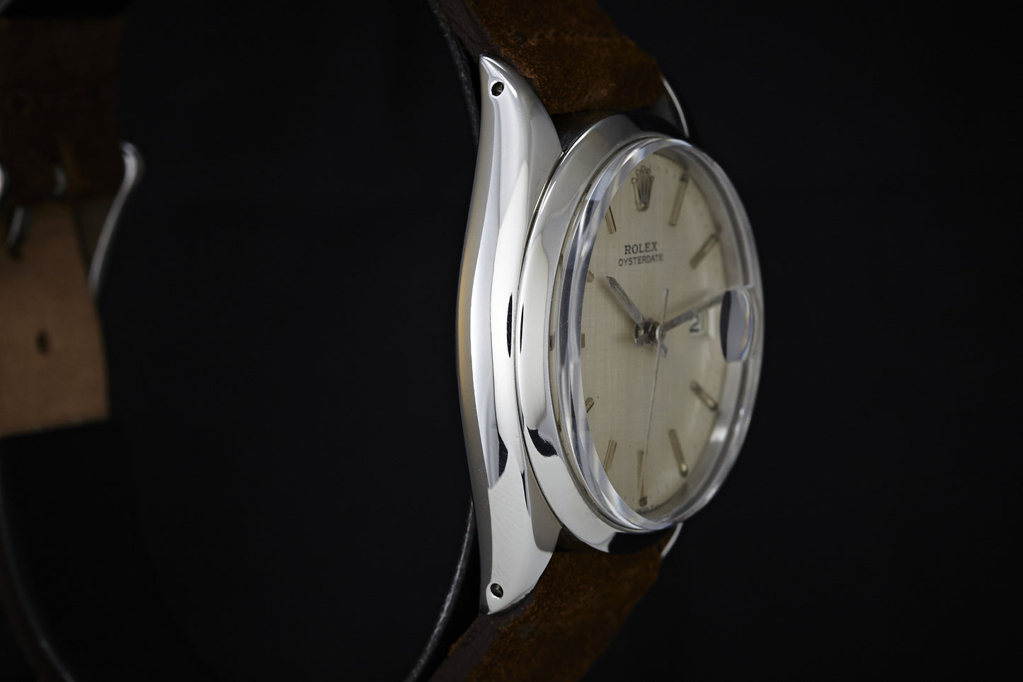 Rolex Oysterdate Linen Dial -1969