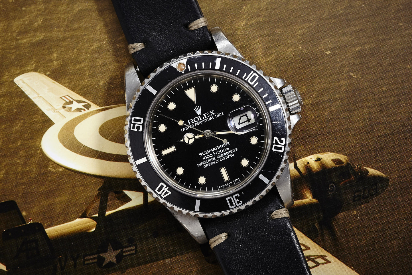 Rolex Submariner 16800 Box & Papers - 1985