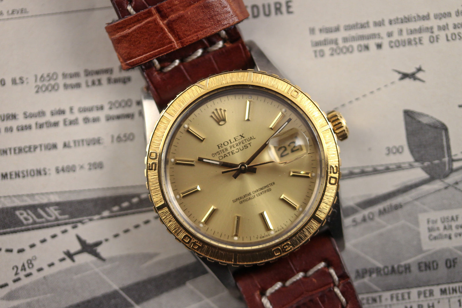 Rolex Two-Tone Datejust Turn-O-Graph "Thunderbird" - 1986