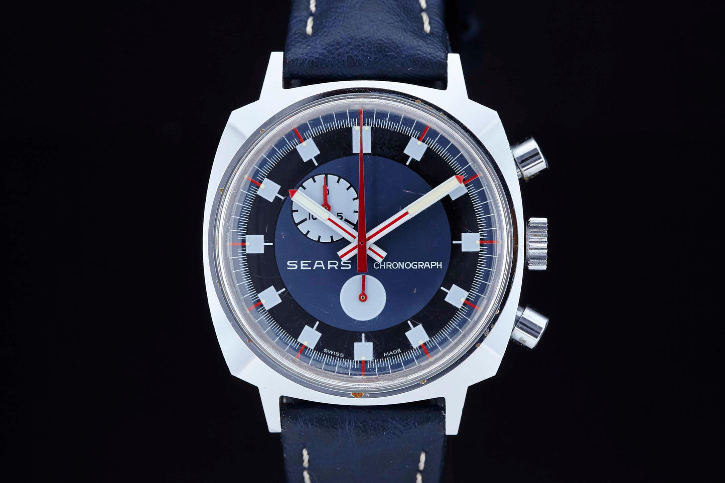 Sears Exotic Dial Chronograph