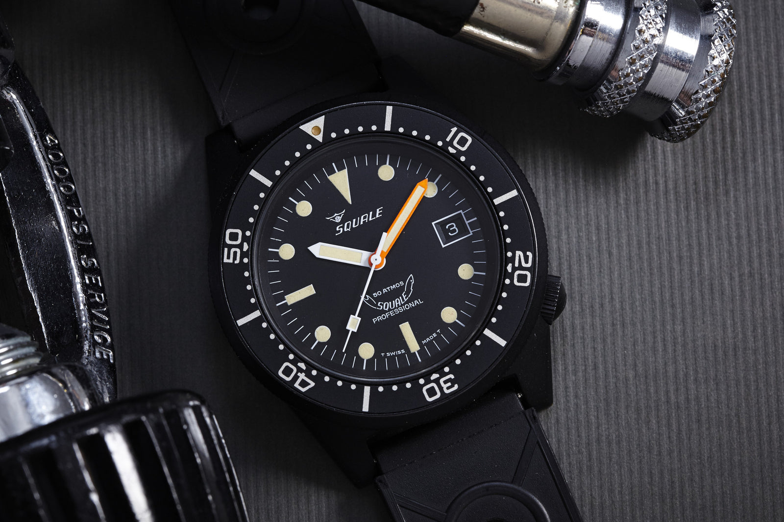 Squale 50 Atmos PVD Diver NOS Box & Papers
