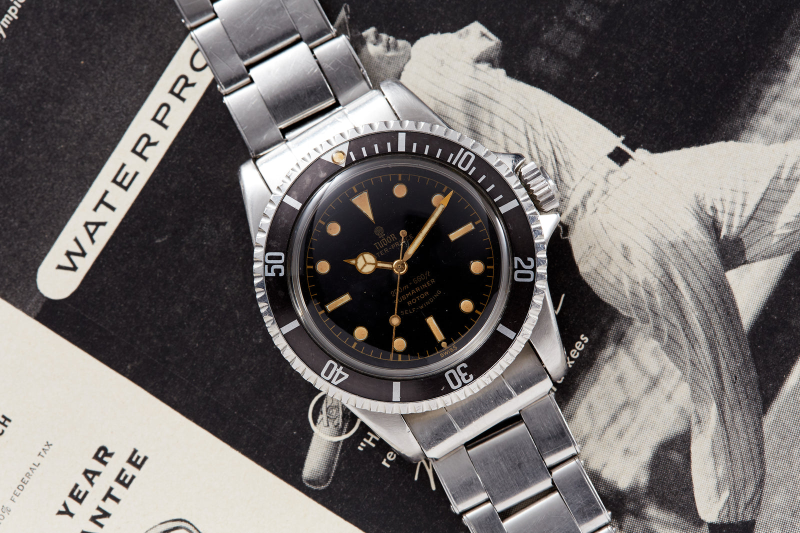 Tudor Submariner Gilt