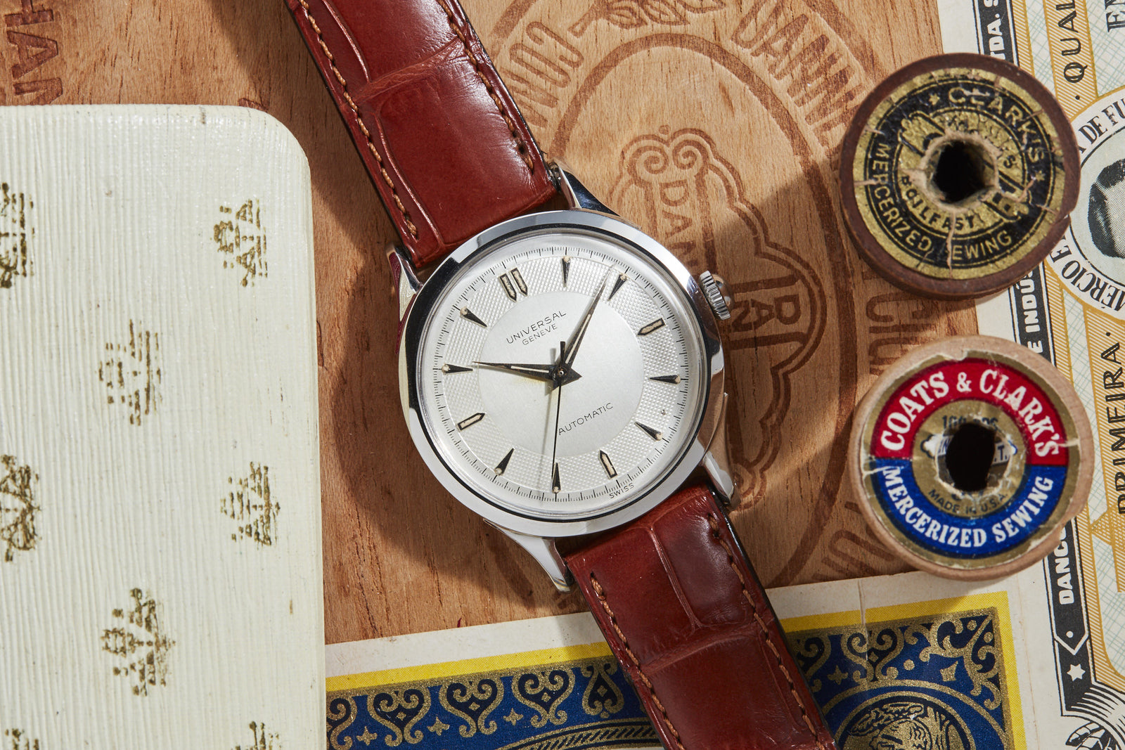 Universal Genève Gents Watch Box & Papers