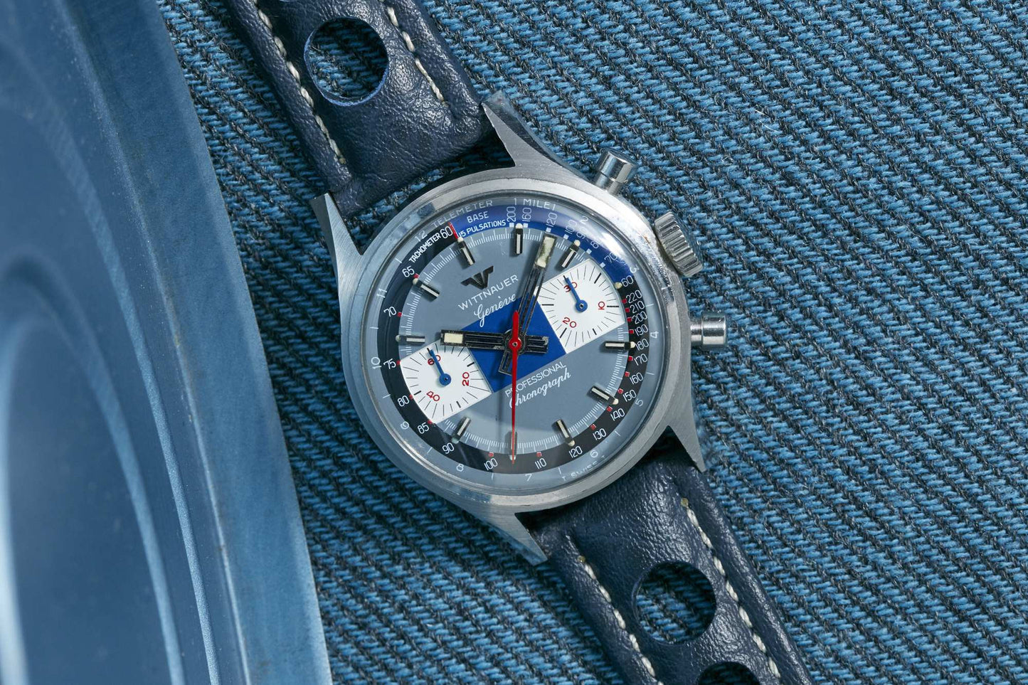 Wittnauer Professional Chronograph Exotic Dial