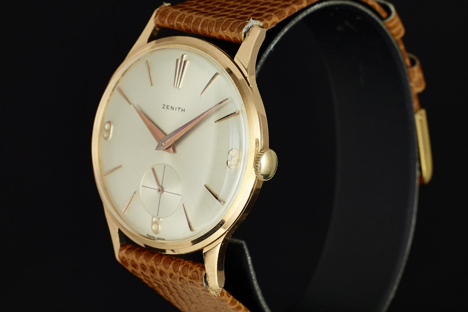 Zenith Pink Gold Dress Watch – Analog:Shift