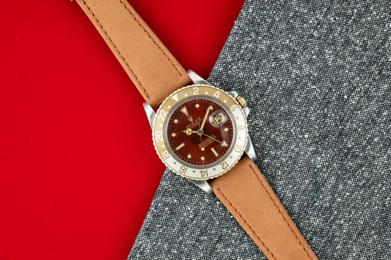 Rolex GMT-Master Two-Tone Quickset 'Tiger's Eye'