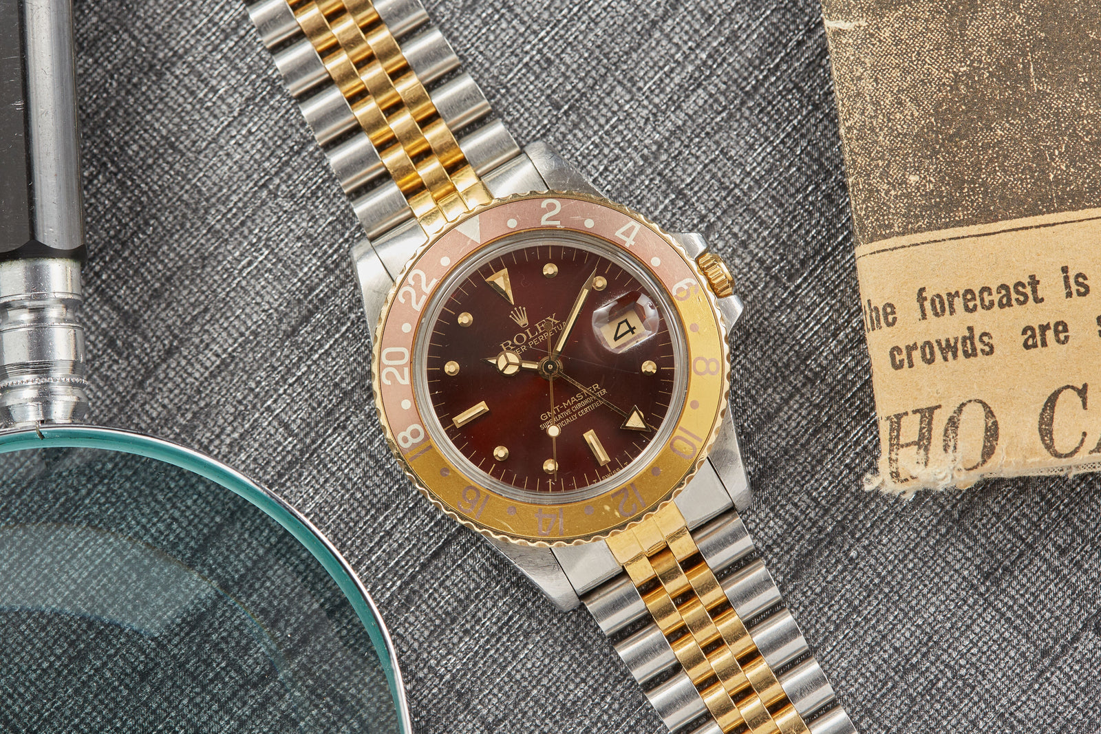 Rolex GMT Two Tone 'Root Beer'